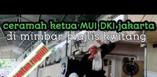 Ceramah tegas ketua MUI DKI Jakarta |KH Munawir Mukhtar| majlis Kwitang