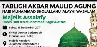Mawlid Agung Majelis Assalafie Habib Hud Bin Muhammad Albagir Alatas