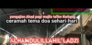 Ceramah asyik tema doa sehari-hari, -pengajian Ahad pagi kwitang-